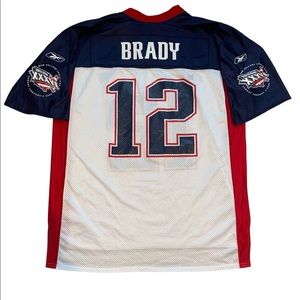 Vintage Reebok TOM BRADY Super Bowl 36